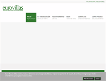 Tablet Screenshot of eurovillas.es